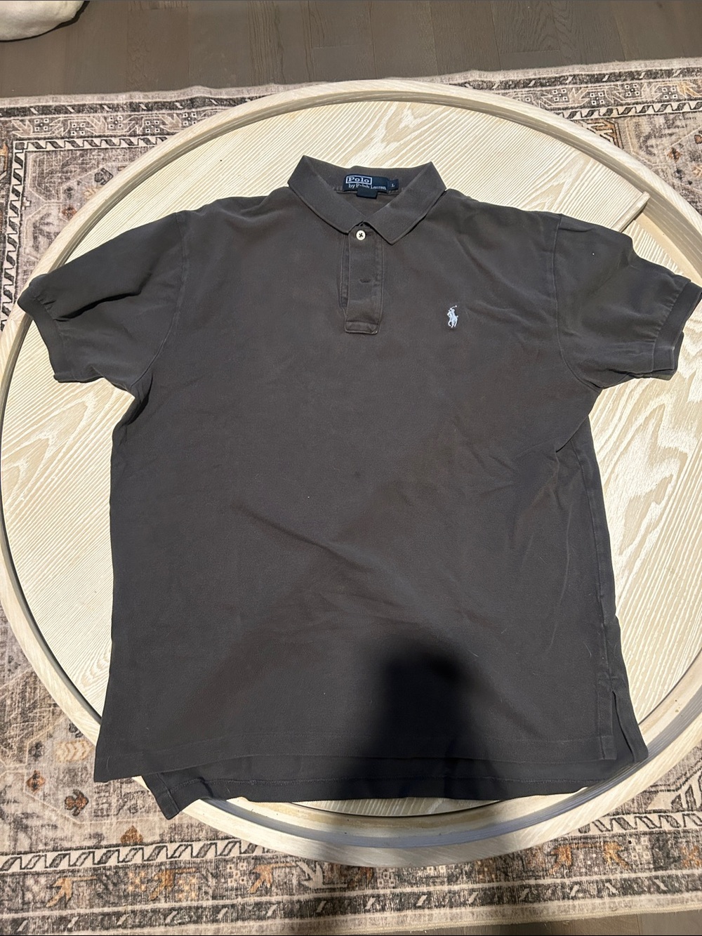 Polo by Ralph Lauren Black Short-Sleeve Polo Shirt